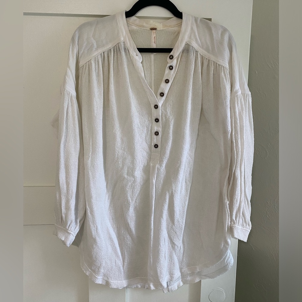 Free People Lightweight Peasant Tunic
